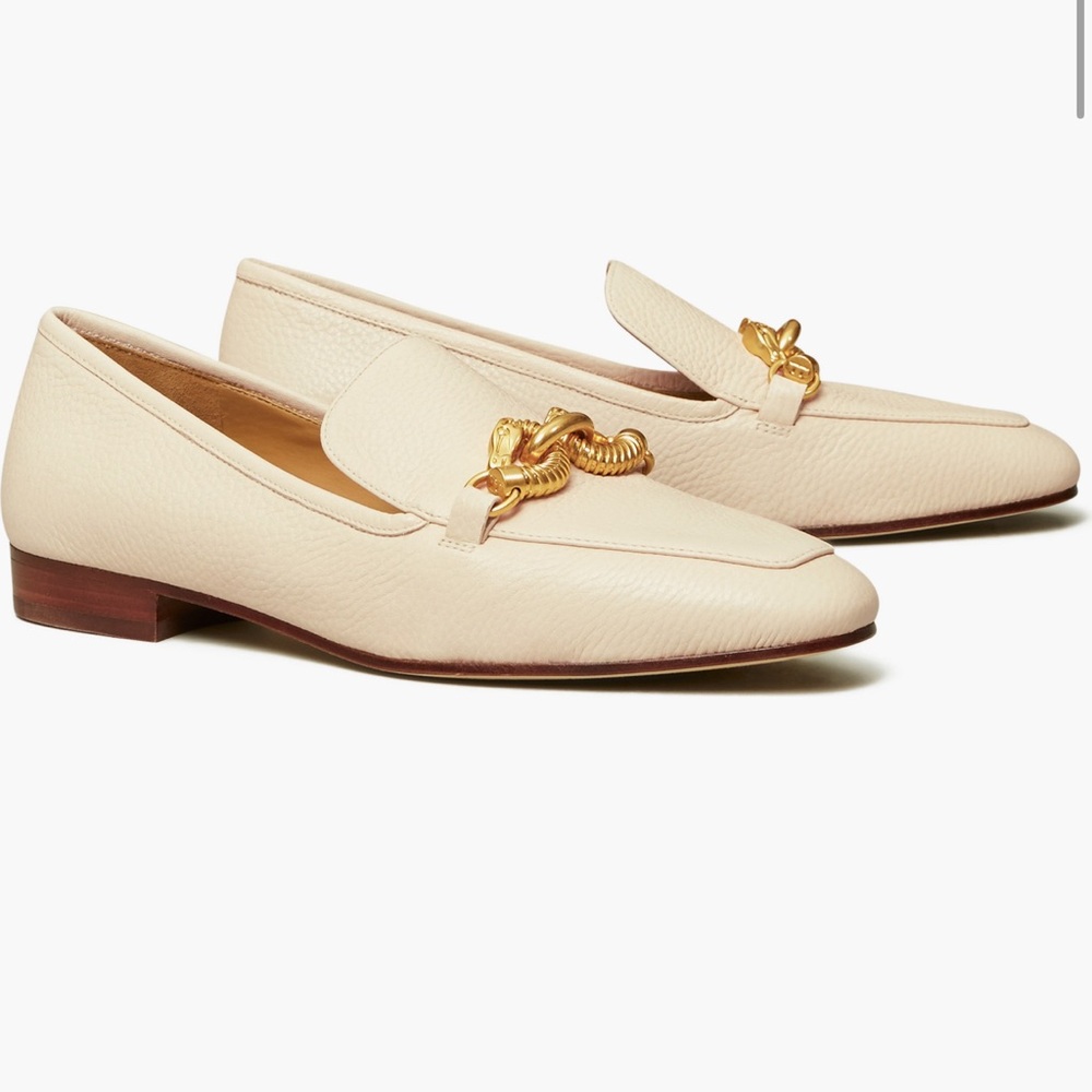 Tory Burch Jessa 20 MM Loafer Tumbled Leather